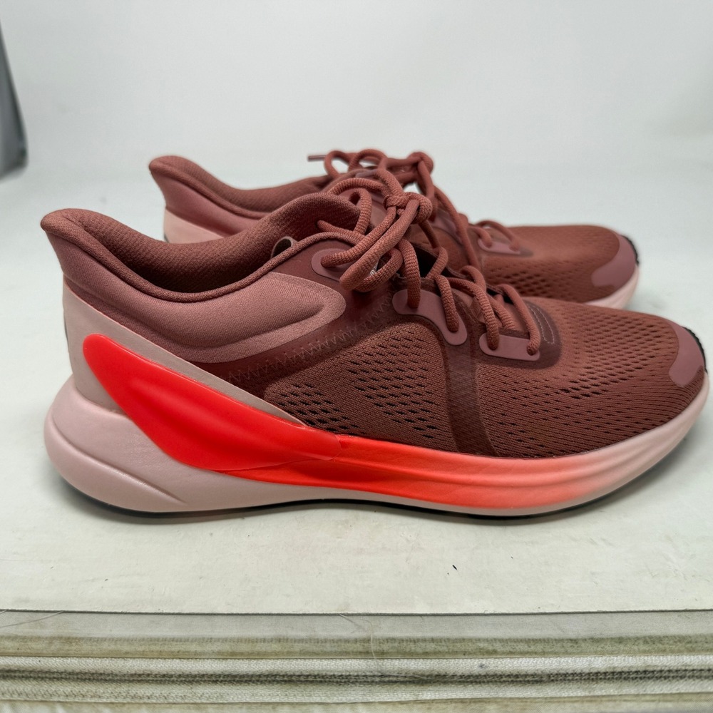 Lululemon Running Shoes Womens 7.5 Blissfeel Run Brier Rose Flare Pink EUC